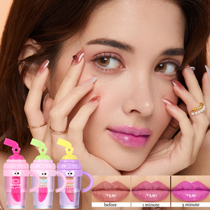 Nuevo brillo de labios de alta calidad, taza de paja para el vientre de verano, aceite de labios, estilo bonito, resistente al agua, hidratante, labial líquido bonito - Product Image 4