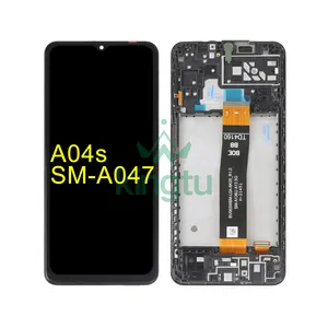 Sostituzione dello schermo OEM per lo schermo LCD Galaxy e digitalizzatore assemblaggio completo con telaio per Samsung Galaxy A04s SM-A047