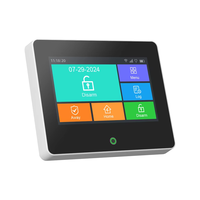 Alarme anti-intrusion intelligente Tuya WiFi/GSM avec écran tactile, liaison sans fil 433 MHz, alarme forte 90 dB pour maison et commerce