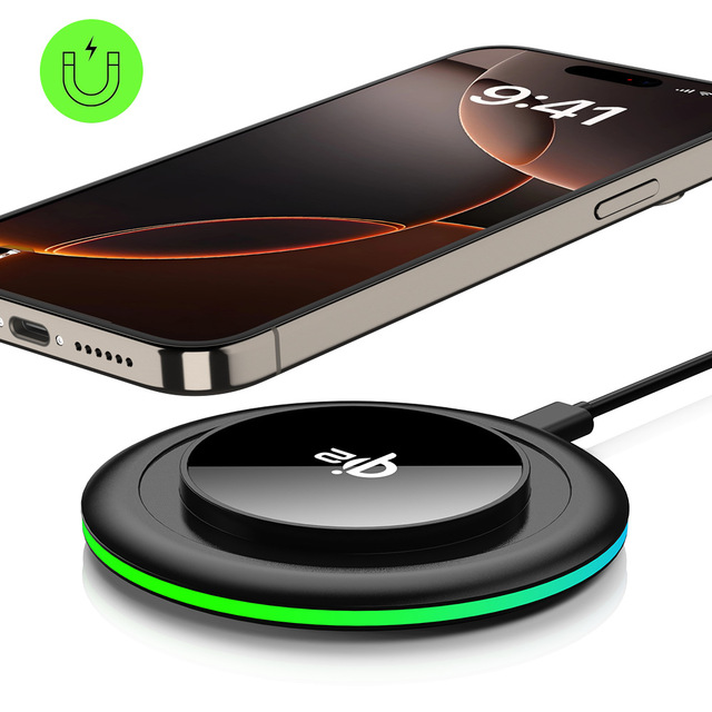 25W Wireless Charger for iPhone 17 16 15 14 XS Max Mini X XR Induction Fast Wireless Charging Pad for Samsung Xiaomi Huawei