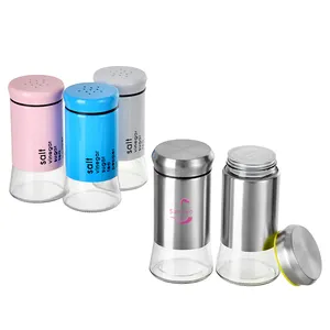 De Nieuwe Lijst Recyclebare Containers Kruiden Fles Glazen Specerijen Kruidenpotjes Set
