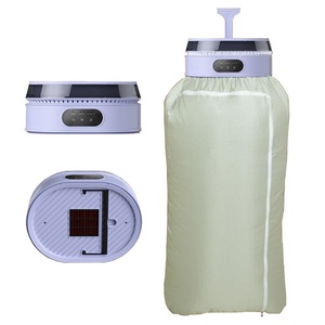 Séchoir à linge intelligent chauffant, petit séchoir à linge électrique pliable avec crochet, mini séchoir à linge portable automatique intelligent - Product Image 1