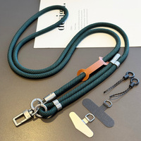 150MM longueur couleur Pure coton armure bandoulière escalade corde cou suspendu corde Anti perte lanière à la main pour iphone 17 16