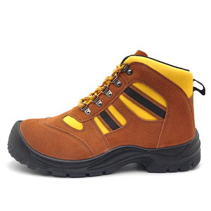 Chaussures <span class=keywords><strong>de</strong></span> <span class=keywords><strong>sécurité</strong></span> pour hommes, <span class=keywords><strong>protection</strong></span> <span class=keywords><strong>de</strong></span> l'embout en acier, semelle extérieure en PU antidérapante, bon prix, bottines hautes, style sport moderne, travail en Malaisie - Product Image 2