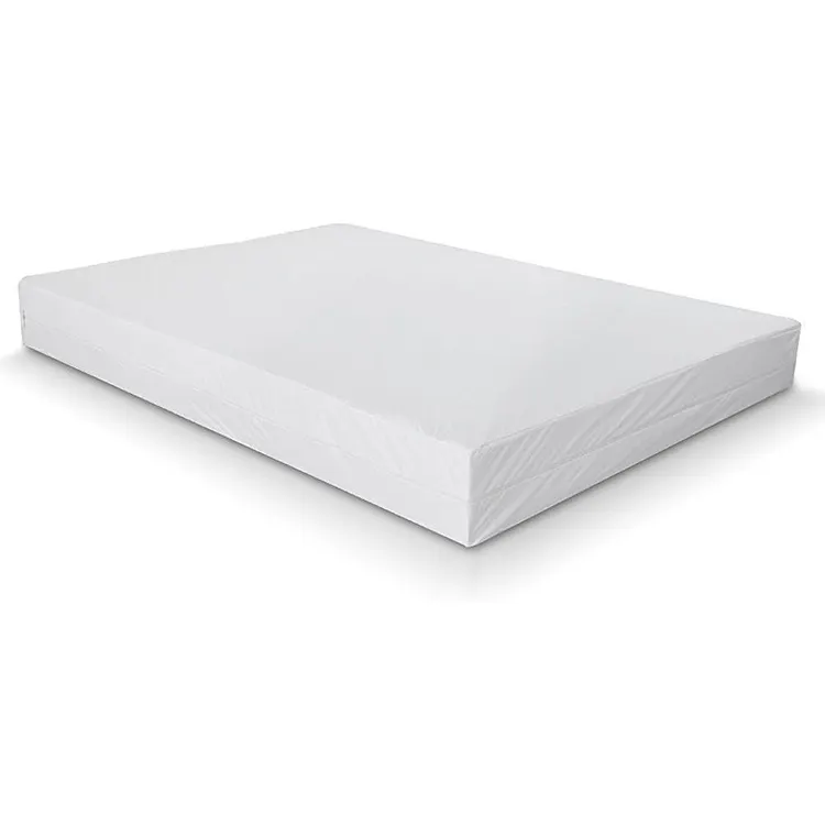 Zippered polyester không thấm nước nệm encasement giường cơ sở Bìa sáu mặt bảo vệ cho không kiểm soát