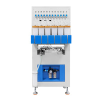 Machine automatique de marquage de logos et d'étiquettes en silicone souple, 12 couleurs, petite machine à goutte-à-goutte en PVC