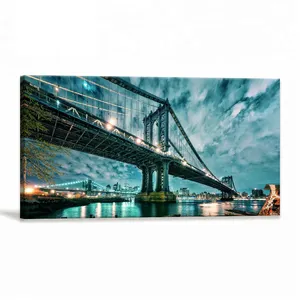 Đầy Đủ Màu Sắc Fadeless Đóng Khung Tùy Chỉnh Wall Art Ánh Sáng Canvas In <span class=keywords><strong>Led</strong></span> Tranh - Product Image 4