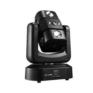 New 150W RGBW LED Arm Wind Fire Wheel Stage <strong>Green</strong> <strong>Laser</strong> Light Lamp Rotating Beam Strobe Effect Bar for Garden Moving Head - Product Image 3