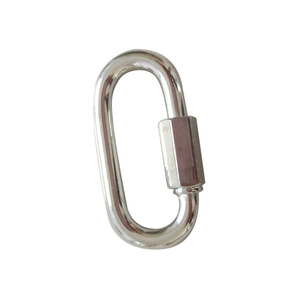 Anneaux de connexion rapides en acier inoxydable 304 et en acier au carbone galvanisé pour chaînes d'animaux de compagnie, fabriqués à Qingdao - Product Image 3