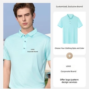 <span class=keywords><strong>Polo</strong></span> <span class=keywords><strong>de</strong></span> Manga Corta Unisex con Logotipo Personalizado, Poliéster con Aroma a Ajenjo, Uniforme para Equipo Empresarial, Venta al Por Mayor - Product Image 6