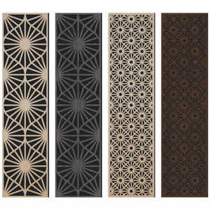 Âm thanh hiện đại Panels với 3D mô hình thiết kế thân thiện với môi gỗ slat & sợi tấm Tường cho khách sạn & Trường Học-Nhà máy bán hàng trực tiếp - Product Image 3