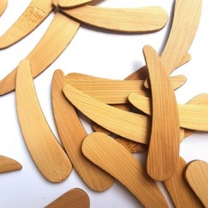 Espátula cosmética Facial de bambú desechable ecológica al por mayor de fábrica para el cuidado de la belleza logotipo privado - Product Image 6