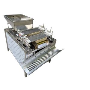 Machine à décortiquer les œufs de caille entièrement automatique et commerciale, petite décortiqueuse d'œufs de caille, moulin à casser et à peler les coquilles d'œufs de caille - Product Image 1