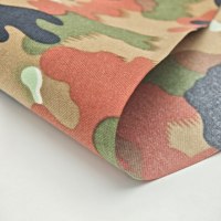 Tissu en nylon 500D TAZ 83 imprimé camouflage alpin, enduit PU, résistant à l'eau, pour sacs à dos et bagages d'extérieur
