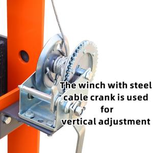 مكبس هيدروليكي للورش بسعة 50 طن، مكبس ثقيل الوزن بإطار على شكل حرف H ملحوم بالكامل لإصلاح السيارات - Product Image 5