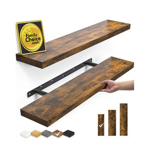 Passing On <b>The</b> <b>Kingdom</b> Wall Mounted Floating Shelf Tiger Stripe Brown Rectangle Storage For Bathroom Bedroom Living Room Kitchen - Product Image 5