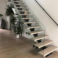 Stringers d'escalier en acier à assembler soi-même, réglables pour terrasse, patio, intérieur et extérieur