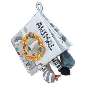 Baby Early Learning Education <strong>Toys</strong> Plush Soft Cloth Book Animals Fabric Books Baby Kids Preschool Activity Animal Cloth Book - Product Image 1