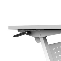 Tables de réunion pliantes LEADCOM LS-704, structure en acier de haute qualité, modernes, pour salles de classe et usage commercial.