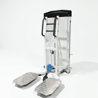 Appareil de musculation professionnel pour la musculation, machine à kick-back assis à résistance sélectionnable pour la musculation