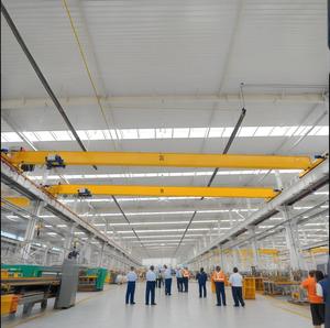 Fabricación pequeña grúa puente móvil de un solo haz 500/1000kg 2/3/5/7/15/20t techo Euro grúa aérea Der Kran a la venta - Product Image 2