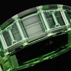 Popular 3501 Crystal <b>Case</b> RMUL3 Integrated Movement Automatic Mechanical Fluororubber Strap Sports Waterproof Men's <b>Watch</b> - Product Image 5