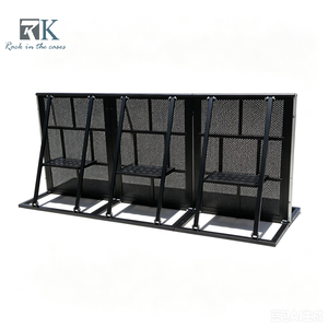 Barrière de contrôle des foules de haute qualité pour intérieur, barrière de contrôle des foules en aluminium, barrière pliable, clôture de sécurité - Product Image 1