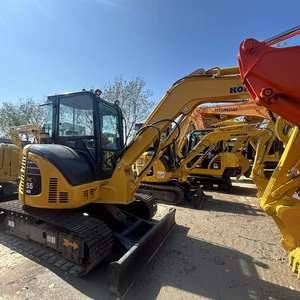 Miniexcavadora Japonesa Usada PC55/PC56 de 5.5 Toneladas, Motor Original, Caja de Cambios, Bomba de Engranajes, Rodamiento, PLC-Core, Cilindro Hidráulico HAWE - Product Image 4