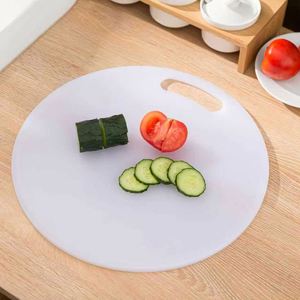 Tabla de Cortar de Cocina de Plástico PP, Redonda, Mini, de Una Mano, con Logotipo Personalizado, No Tóxica - Product Image 2