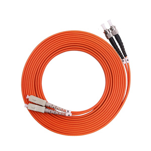 Câble à fibre optique haute performance, 2 fibres, avec connecteurs optiques duplex MM, gaine LSZH pour FTTH haute vitesse - Product Image 2