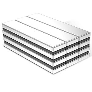 Aimant en bloc N52 NdFeB 20x10x3mm, aimant permanent en terres rares carré pour usage industriel - Product Image 6