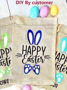 Bolsa de Yute Biodegradable para Regalos y Snacks de Halloween, Acción de Gracias y Navidad, con Cordón, Apta para Alimentos - Product Image 5