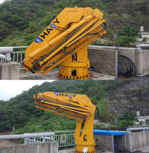 <span class=keywords><strong>SWL</strong></span> 1.5T 12m חשמלי הכן סירת מנוף הידראולי knuckle בומים 220v 380v כוח - Product Image 4