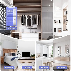 Lot <span class=keywords><strong>de</strong></span> 10 sacs déshumidificateurs ménagers absorbeurs d'<span class=keywords><strong>humidité</strong></span> non parfumés pour armoires chambres à coucher absorbeur d'<span class=keywords><strong>humidité</strong></span> suspendu pour salles <span class=keywords><strong>de</strong></span> <span class=keywords><strong>bain</strong></span> - Product Image 5