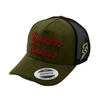 Gorra Trucker de Gamuza con Bordado 3D, Ajustable con Cierre a Presión, Malla Trasera, para Invierno, Estilo Y2K, Hip Hop, para Hombre y Mujer