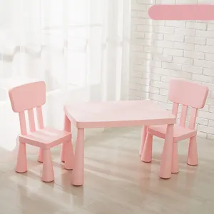 Modern çocuk sandalye güvenilir mobilya çocuk plastik masa sandalye