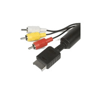 Câble de conversion audio-vidéo AV de 1,8 m pour PS2 vers 5 RCA, câble vidéo AV pour PS2