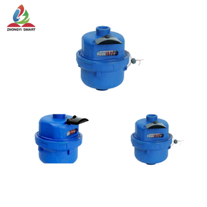 Débitmètre d'eau volumétrique numérique ZHONGYI DN15 IP68 OEM en plastique nylon haute précision pour applications résidentielles et industrielles R100 - Product Image 1