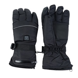 Guantes de esquí con calefacción eléctrica y batería recargable, mitones para snowboard de 3 dedos con pantalla táctil para uso deportivo - Product Image 4
