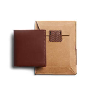 Nuevo diseño minimalista de fábrica de Diseño de Moda de cuero genuino RFID bloqueo plegable tarjeta de crédito billetera delgada para hombres - Product Image 6