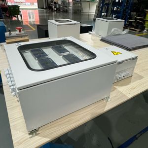 กล่องเหล็กกันน้ำ IP54 สแตนเลสสำหรับใช้งานกลางแจ้ง ยี่ห้อ Infraswin CE รุ่นขายดี - Product Image 6