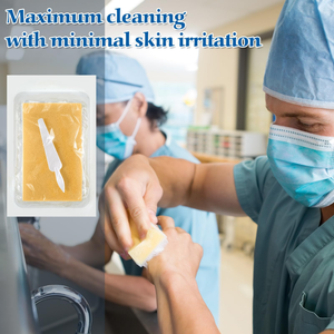 Kunden spezifische Logo <span class=keywords><strong>Medical</strong></span> Sterile Scrub Brush mit Povidon Jod antiseptische medizinische Verbrauchs materialien - Product Image 5