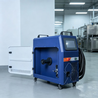 Machine de soudage au laser à fibre portative 3 en 1 1500W pour le soudage de l'acier, de l'aluminium et de tous les métaux