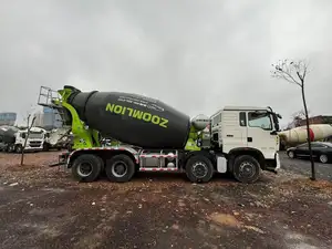 2019 Zoomlion Concrete Mixer Truck 12m3 Capacity With Sinotruck HOWO Chassis