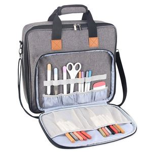 Sac de transport BSCI pour accessoires Cricut et ordinateur portable avec bandoulière amovible - Product Image 2