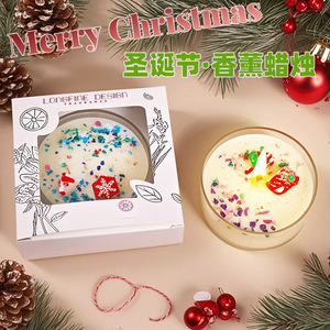 Bougie votive en cire de soja faite à la main - Décoration de la maison Cadeau de fête Aromathérapie En stock - Product Image 2