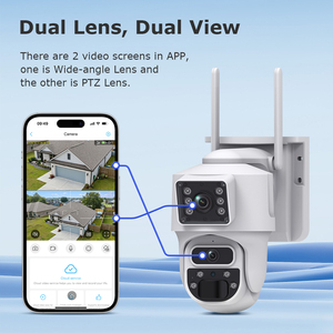 Telecamera di Sicurezza Esterna CONDA AOV 6MP 3K con SIM 4G, WiFi, Zoom 15X, Rilevamento Umano, Audio Bidirezionale, Grandangolo, Visione Notturna - Product Image 2