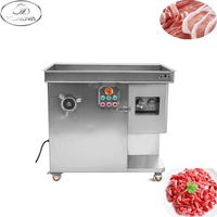 Machine à découper la viande multifonctionnelle, hachoir, trancheuse, trois moteurs en cuivre pur de 2200 W, bœuf, poulet, porc pour le traitement industriel