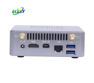 Elsky แรมขนาดมินิพีซี <span class=keywords><strong>Intel</strong></span> Core I3/i5/i7 6th/7th DDR4 32GB M.2 SSD Windows 10อัลตร้าสลิมคอมพิวเตอร์ตั้งโต๊ะจอแสดงผลคู่ <span class=keywords><strong>NUC</strong></span> PC - Product Image 2