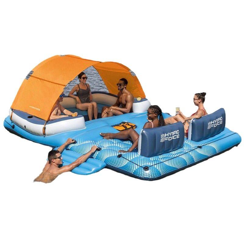 Customizable Inflatable Floating Island Supports Adults